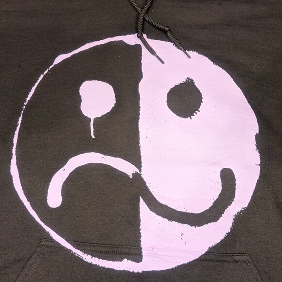 Fall Out Boy So Much for (Tour) Stardust Smiley Hoodie Unisex XL Fleece - Picture 4 of 9